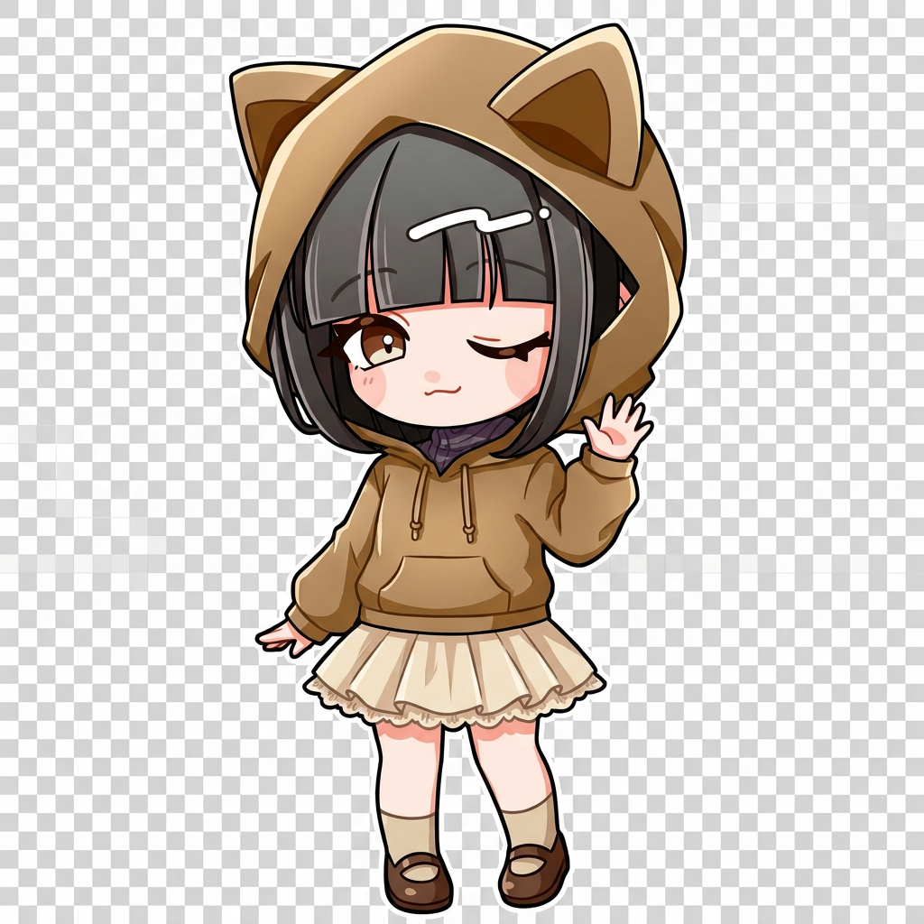 みお 手振り